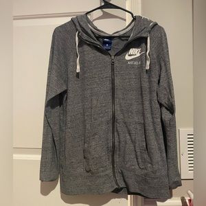 NIKE gray jacket